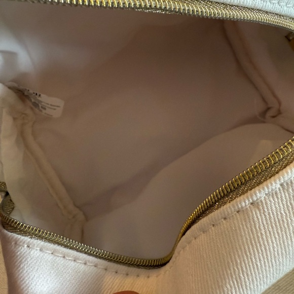 Dior + Minis Cream Gold Cosmetic Bag - Picture 4 of 6